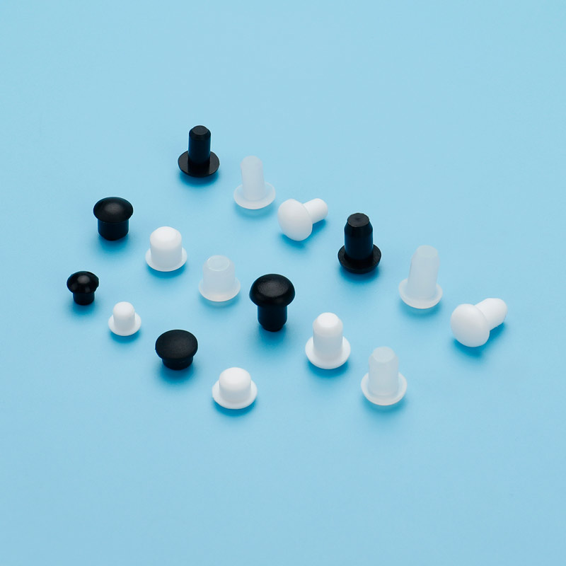 透明防水實(shí)心弧面硅膠塞