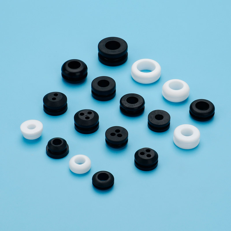 單面雙面黑色護線圈 出環圈出線孔護套